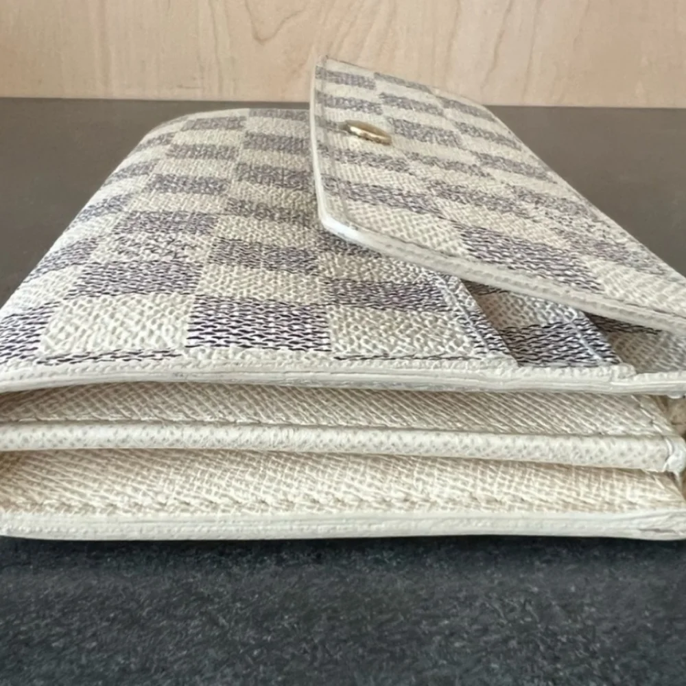 Louis Vuitton Damier Azur Portefeuille Sarah Long Wallet - Picture 5 of 6